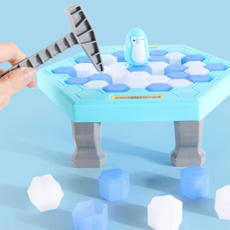 Save Penguin On Ice Game