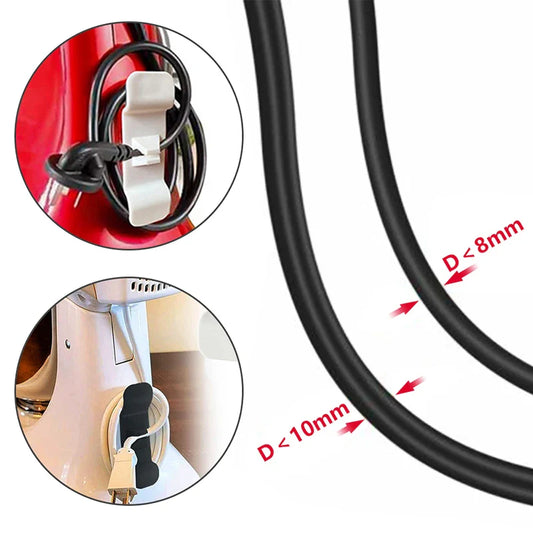 3/6pcs Cord Wrapper Hooks Wire Cord Cable Organizer