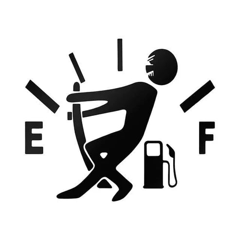 Funny Fuel Man Car Sticker