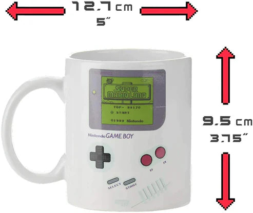 Heat Sensitive Nintendo Game Boy Ceramic Mug