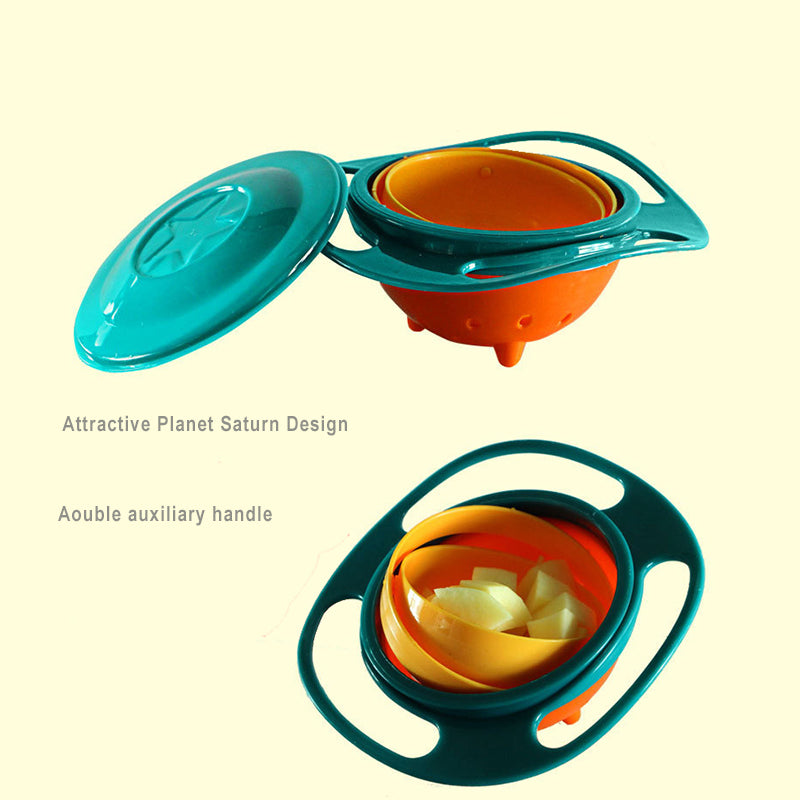 Rotatable Baby Feeding Bowl