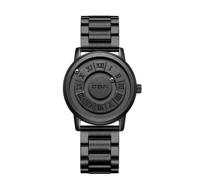 DOM Trend Concept New Personality Men's Watch Creative Scrolling Pointer magnetic force