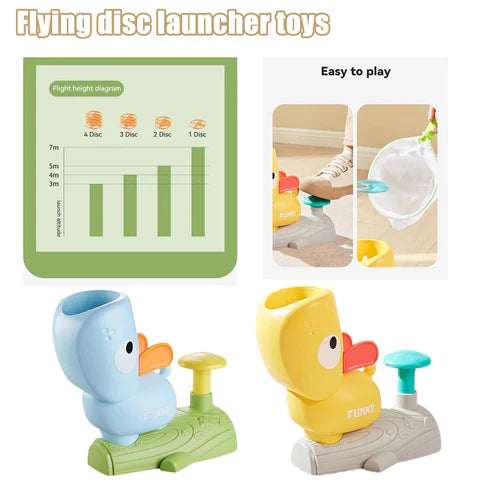 Duck Flying Air Disc Launcher Toy