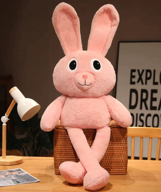 Telescopic Long-Eared Rabbit Plush