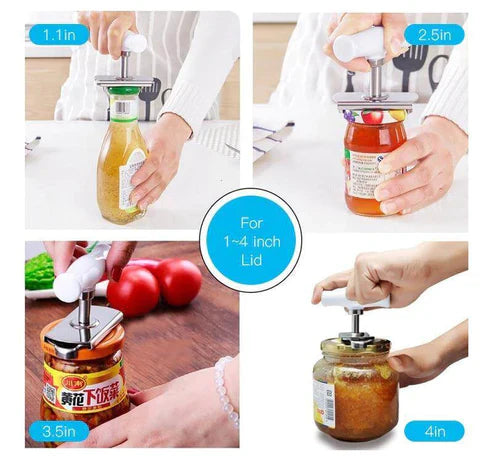 Adjustable Stainless Steel Easy Jar Opener