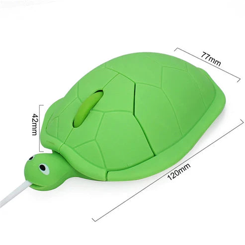 Wired Turtle Computer Mouse