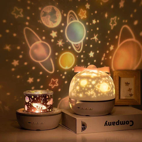 360 Degree Rotating Projection Night Lamp