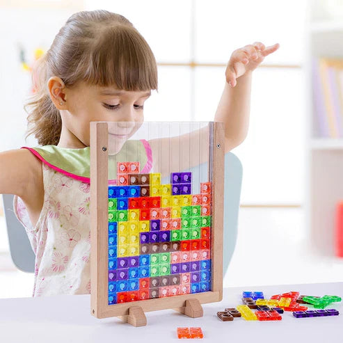 Colorful 3D Educational Puzzle Math Toy