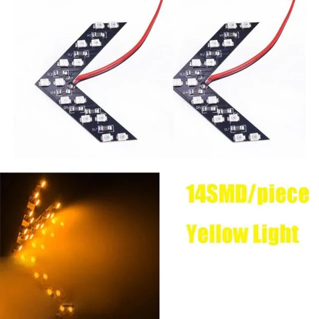 2 Pcs LED Arrow Panel For Car