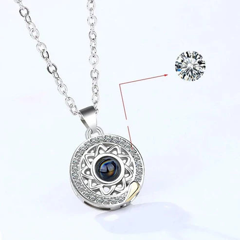 "I LOVE YOU" In 100 Languages Necklace