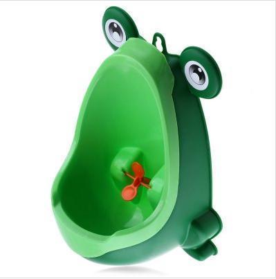 Baby Boys Standing Potty Frog Shape Wall-Mounted Urinals Toilet Training Children Stand Vertical Urinal Potty Pee Infant Toddler