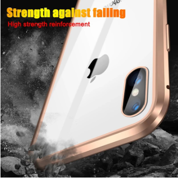 360 Magnetic Adsorption Metal Case For iPhone