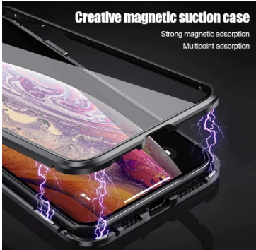 360 Magnetic Adsorption Metal Case For iPhone