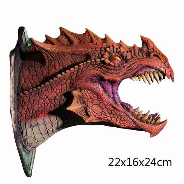 Dragon Legends Prop 3d Wall Mounted Dinosaur Smoke Light Wall