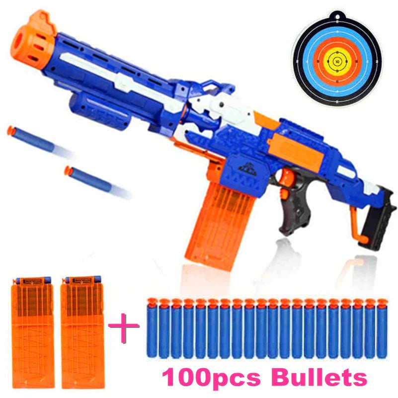 Electric Burst EVA-Foam Soft Bullet Toy Rifle Gun