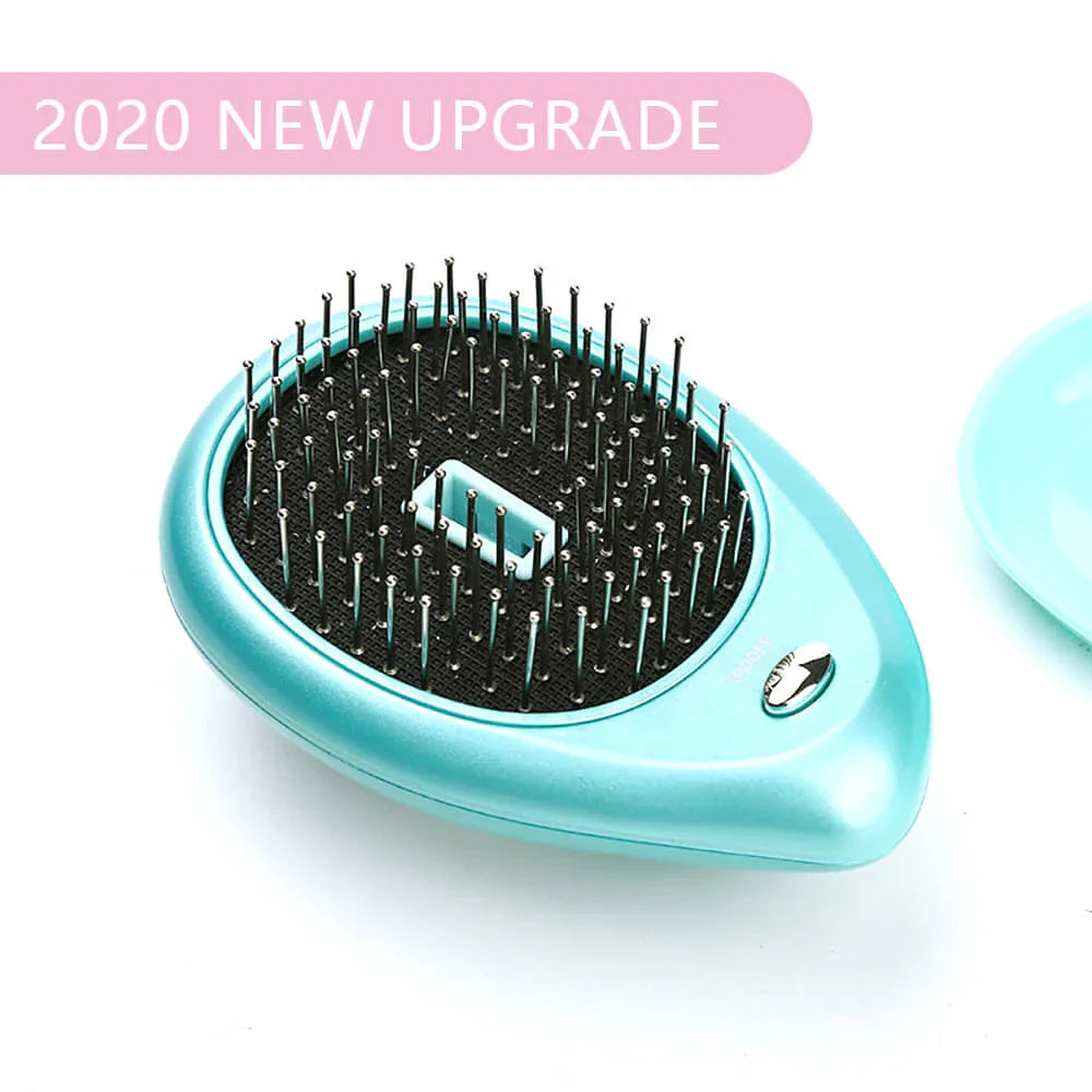 Portable Electric Ionic Hairbrush