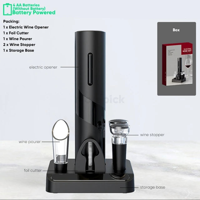 Automatic Electric Wine Corkscrew Rechargeable