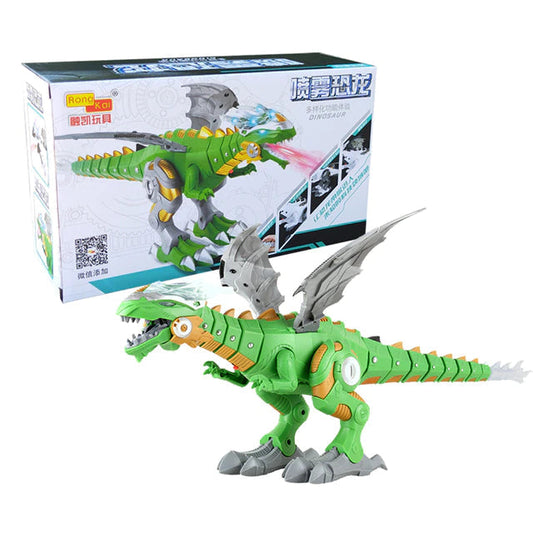 Electric Walking Spray dinosaur Robot