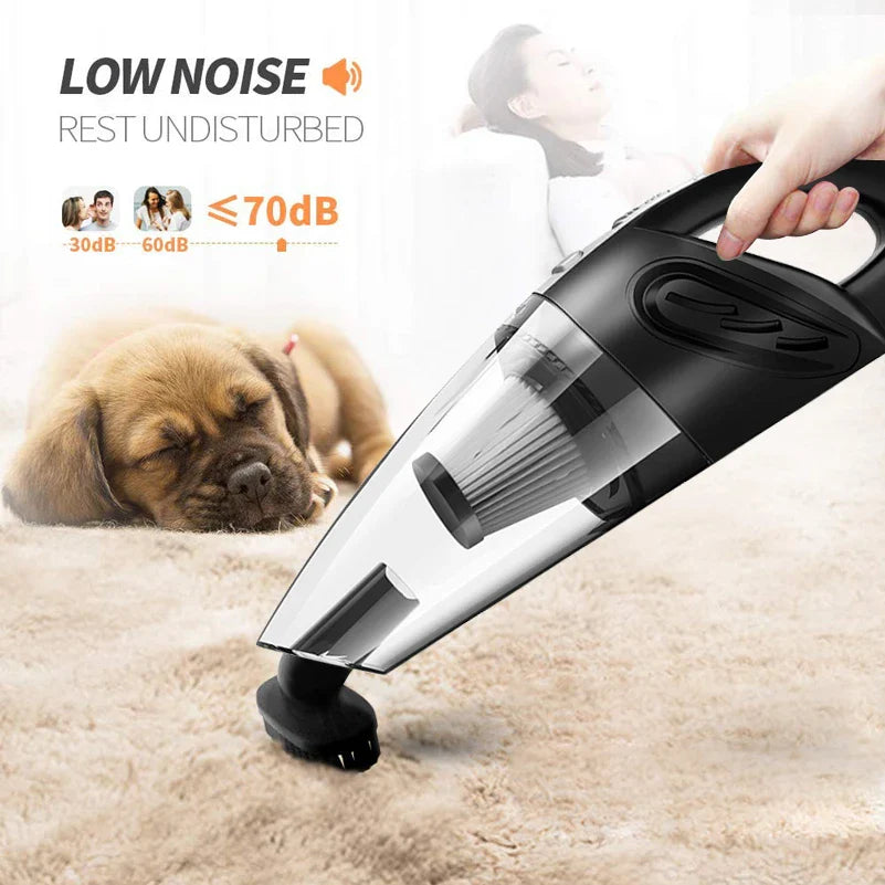 Wireless Vacuum Cleaner Car Handheld Vaccum Cleaners Power Suction