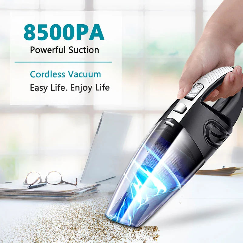 Wireless Vacuum Cleaner Car Handheld Vaccum Cleaners Power Suction