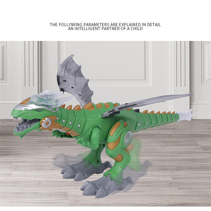 Electric Walking Spray dinosaur Robot