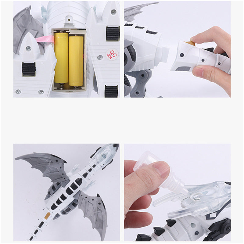 Electric Walking Spray dinosaur Robot