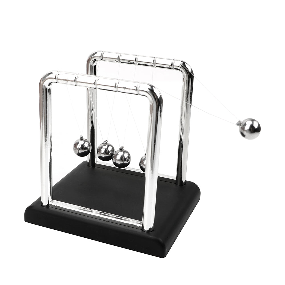 Metal Pendulum Ball Newton Ball Physics Science Pendulum Desk Table Decor Steel Balance Ball