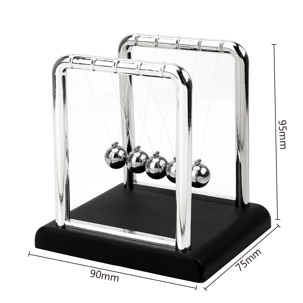 Metal Pendulum Ball Newton Ball Physics Science Pendulum Desk Table Decor Steel Balance Ball