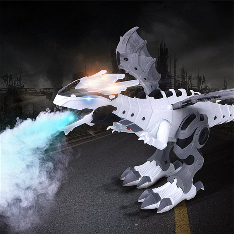 Electric Walking Spray dinosaur Robot