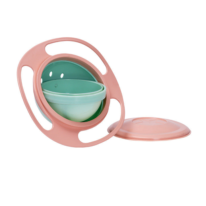 Rotatable Baby Feeding Bowl