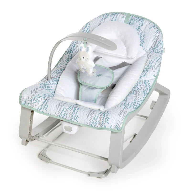 Keep Cozy 3-in-1 Baby Bouncer Seat & Infant To Toddler Rocker Children's Bed