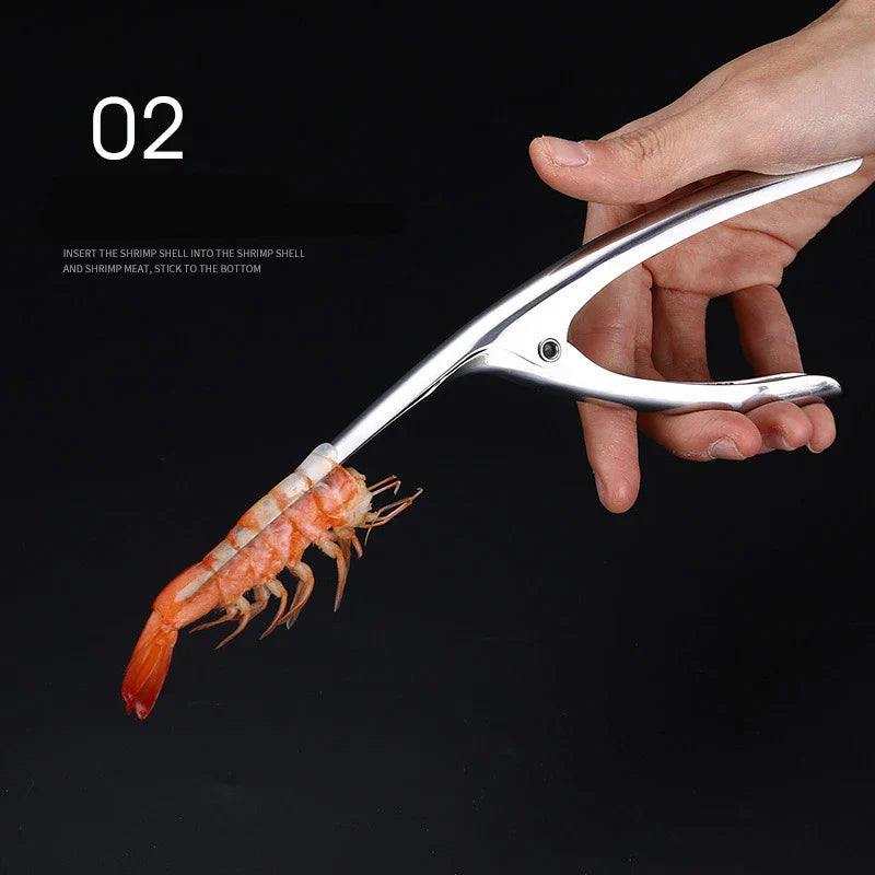 Kitchen Accessories Shrimp Peeler Stainless Steel