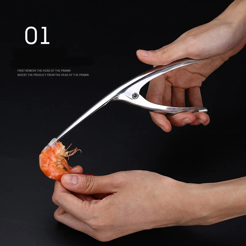 Kitchen Accessories Shrimp Peeler Stainless Steel