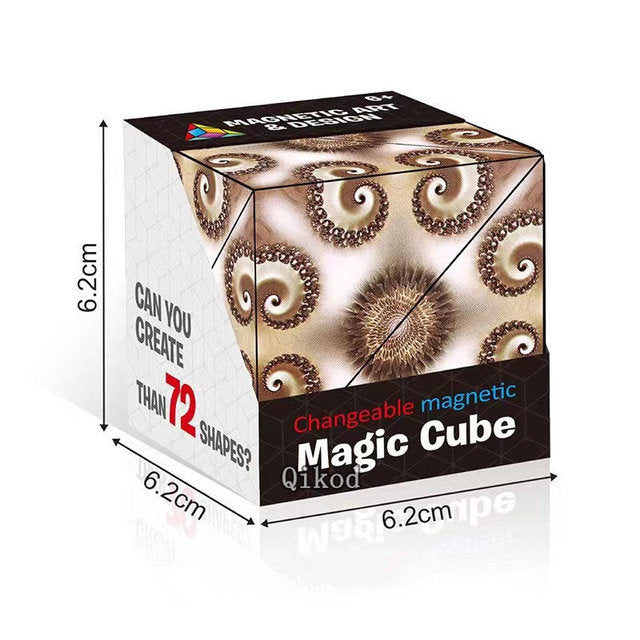 Geometric Changeable Magnetic Magic Cube