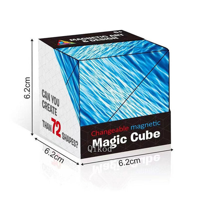 Geometric Changeable Magnetic Magic Cube