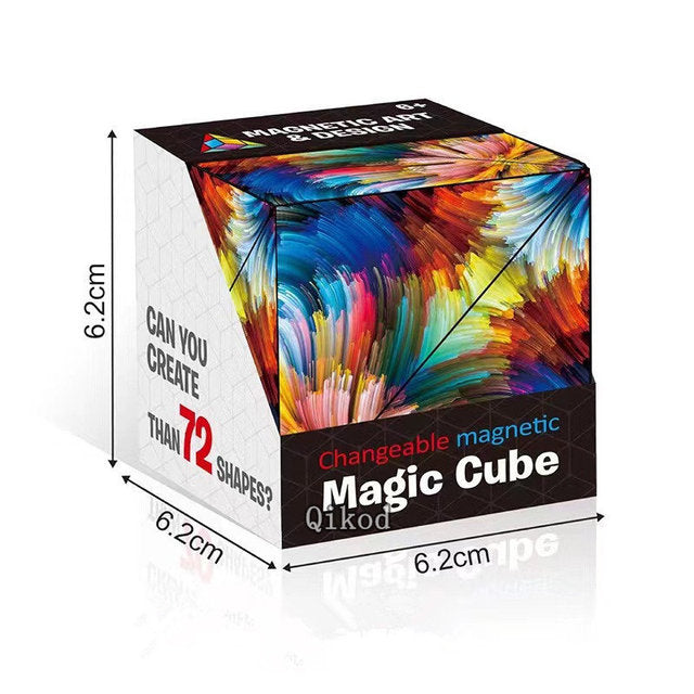 Geometric Changeable Magnetic Magic Cube