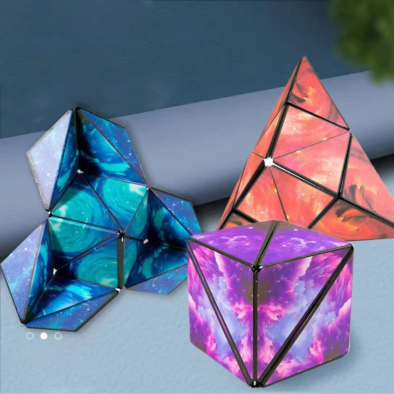 Geometric Changeable Magnetic Magic Cube