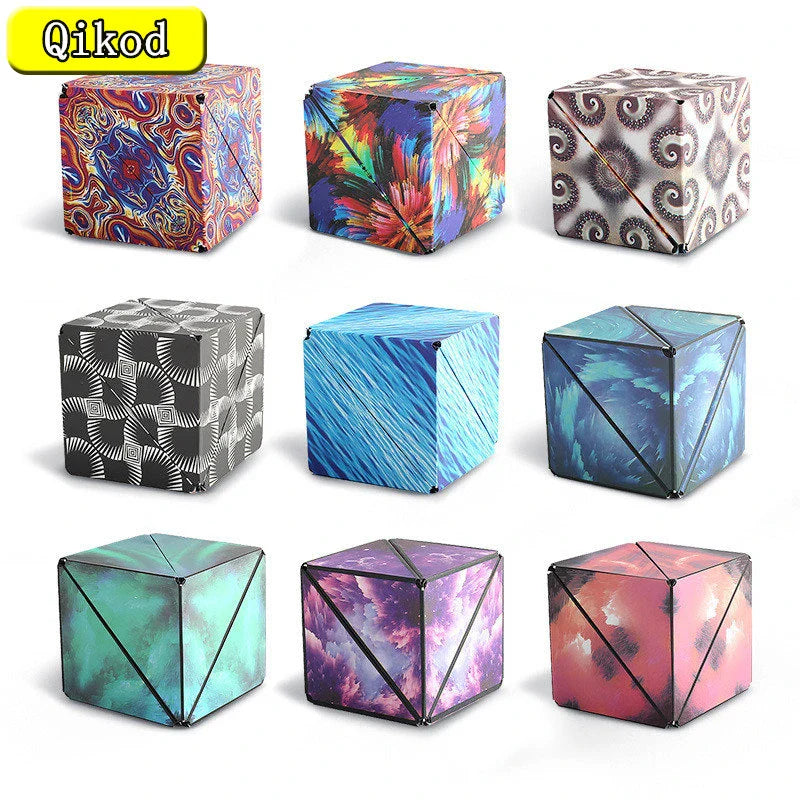 Geometric Changeable Magnetic Magic Cube