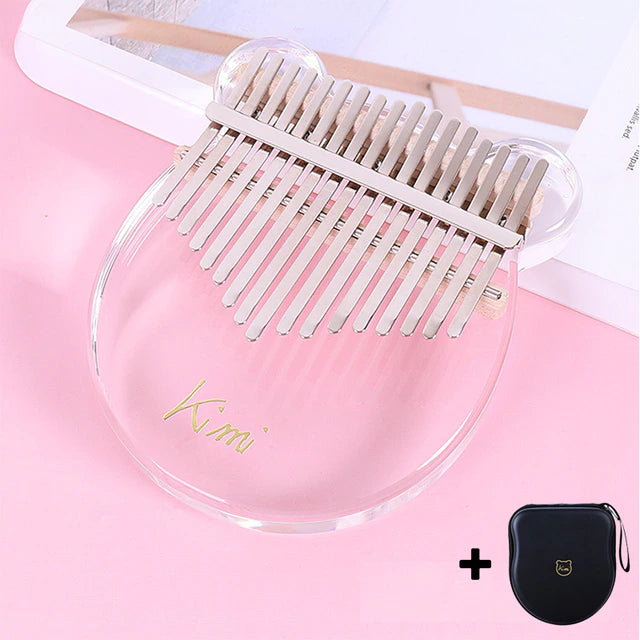 Kalimba 17 Key Thumb Piano High Quality transparent