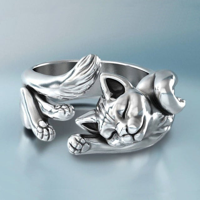 Cute Cat Ring Simplicity Fashion