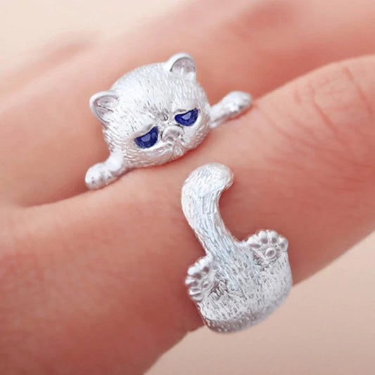 Cute Cat Ring Simplicity Fashion