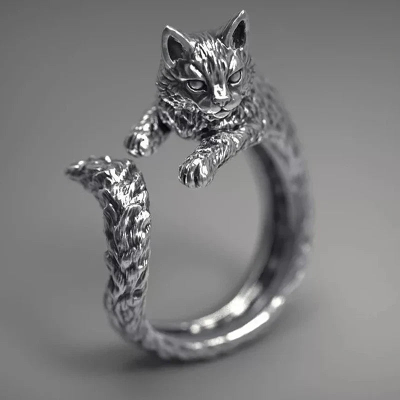 Cute Cat Ring Simplicity Fashion