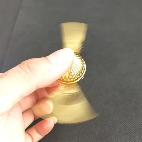 Rotating Metal Ball Fidget Spinner Toy