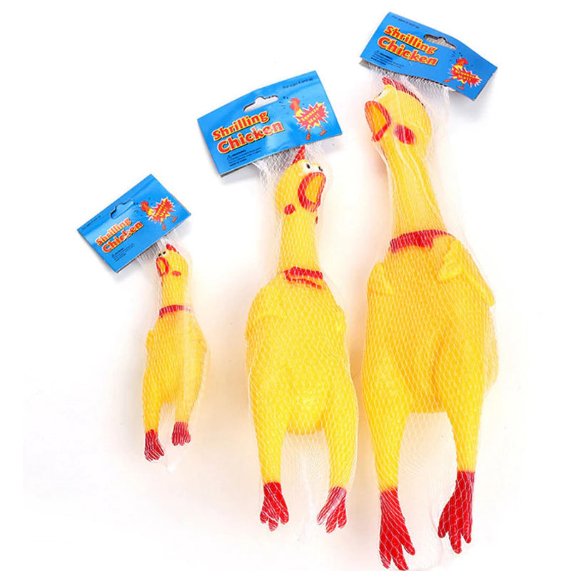 Funny Screaming Chicken Pet Toys