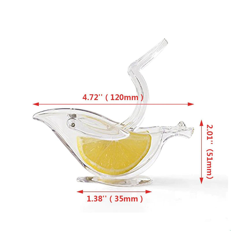 Bird Acrylic Lemon Squeezer Press Squeeze Manual Juicer