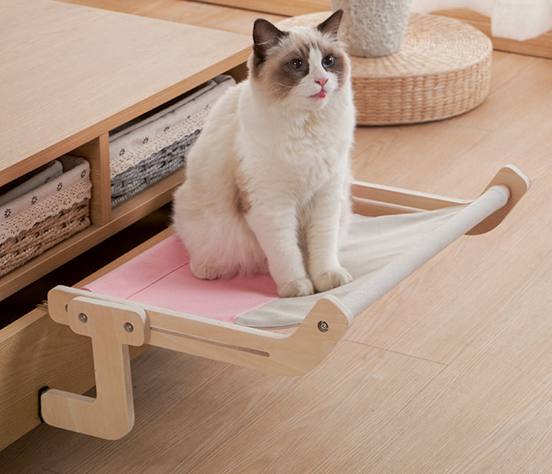 Cat Hanging Bed Windowsill Table Bedside