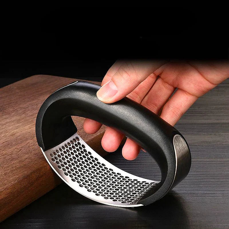Stainless Steel Garlic Press Crusher Manual Garlic Mincer Chopping