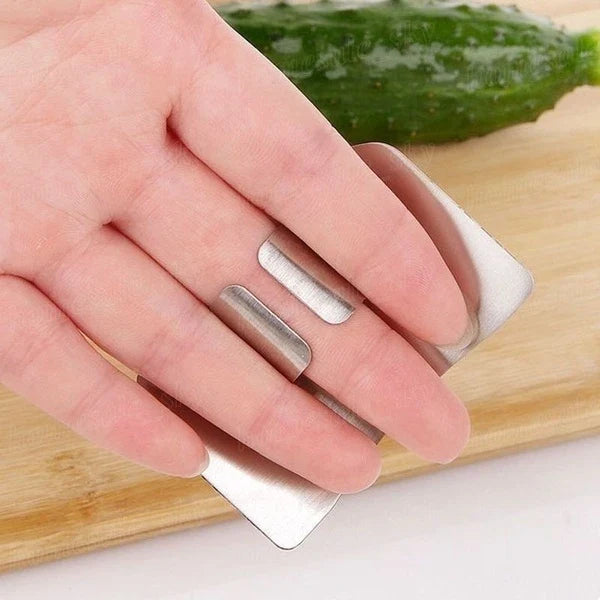 Stainless Steel Kitchen Tool Hand Finger Protector Knife Cut Slice Safe Guard