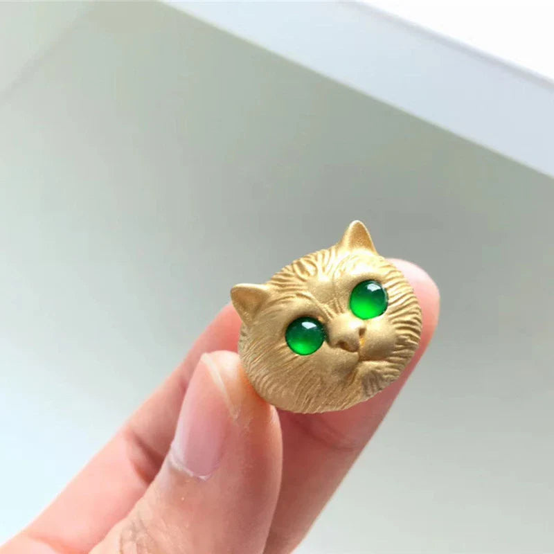 Trend jewelry cat ring women