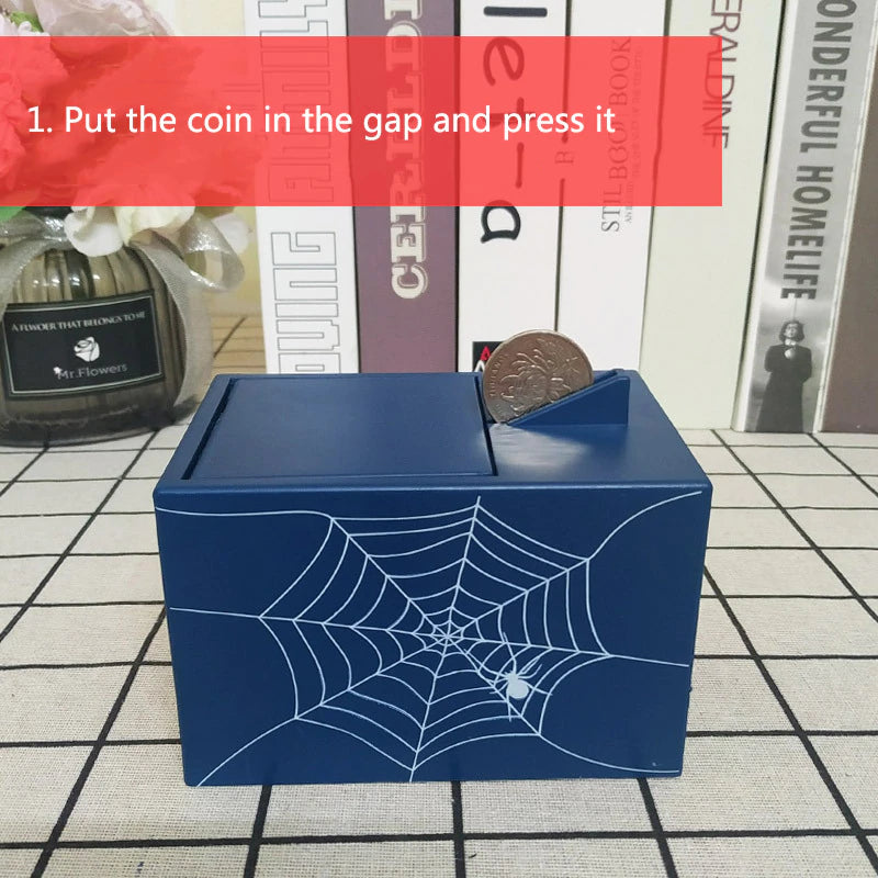 Electronic Money Box Spider